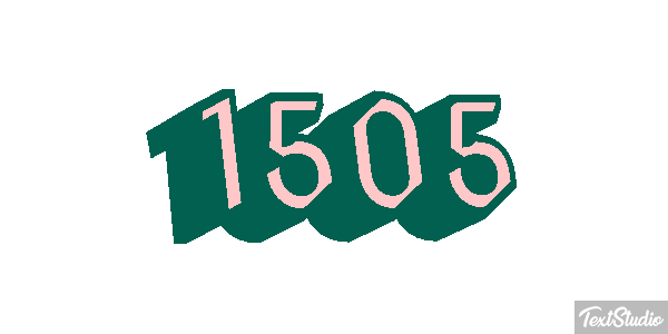 1505 Tekst effect
