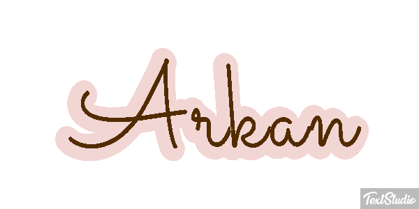 Arkan Text effect