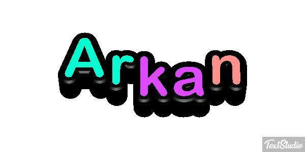 Arkan Text effect