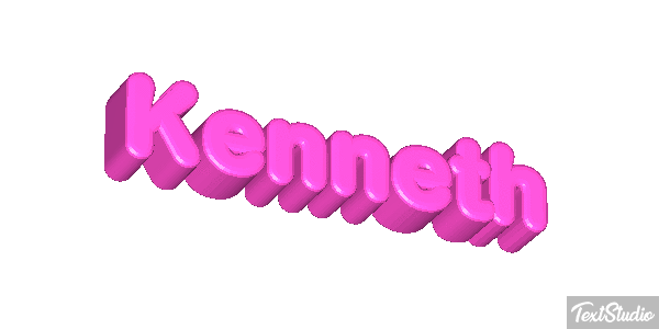 Kenneth Текстовый эффект