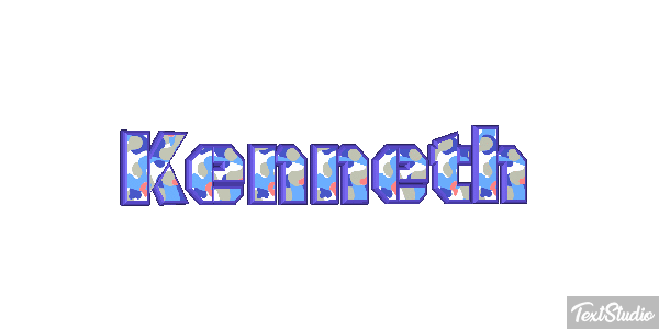 Kenneth Текстовый эффект