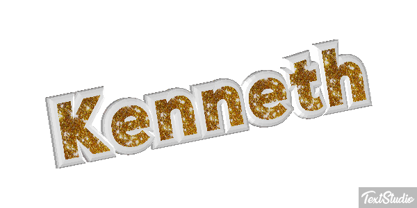 Kenneth Текстовый эффект