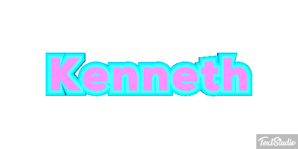 Kenneth Текстовый эффект