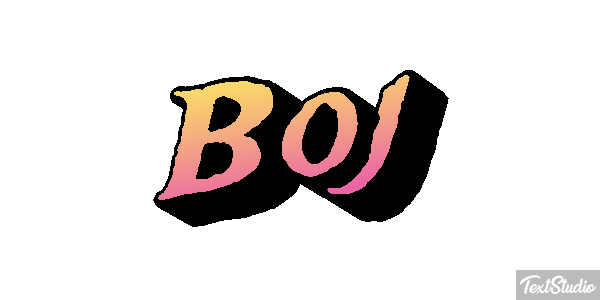 Boj Text effect