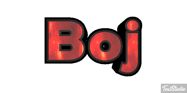 Boj Text effect