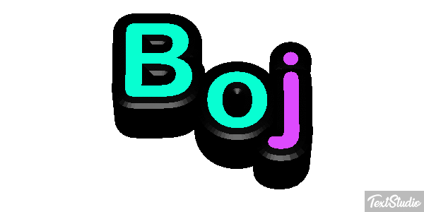 Boj Text effect