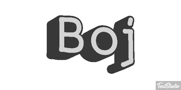 Boj Text effect