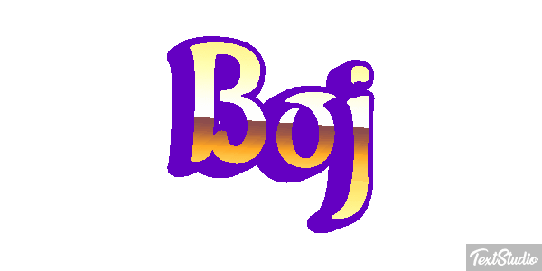 Boj Text effect