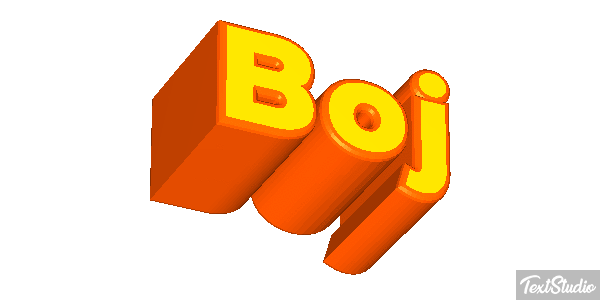 Boj Text effect