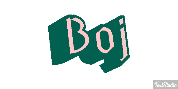 Boj Text effect