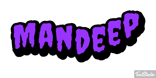 Mandeep テキスト効果