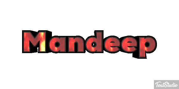 Mandeep テキスト効果