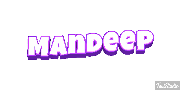 Mandeep テキスト効果