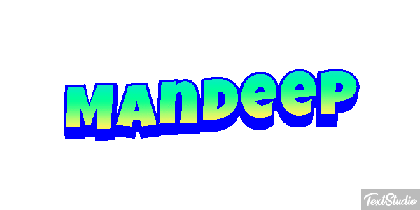 Mandeep テキスト効果