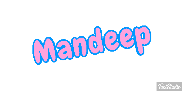 Mandeep テキスト効果