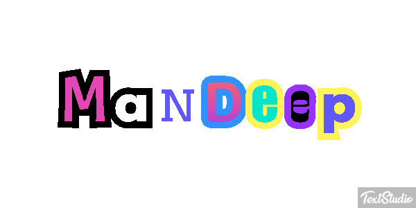Mandeep テキスト効果