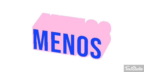 Menos Efeito do texto