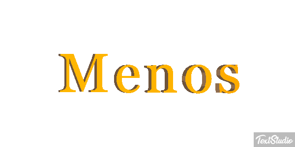 Menos Efeito do texto