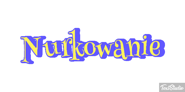 Nurkowanie Efekt tekstowy
