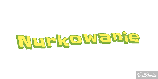 Nurkowanie Efekt tekstowy