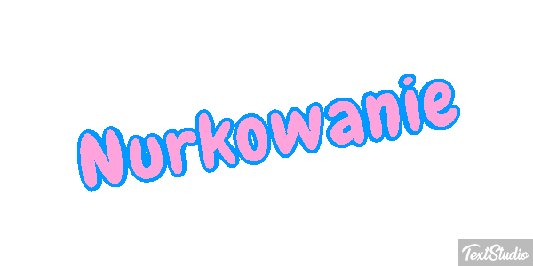Nurkowanie Efekt tekstowy