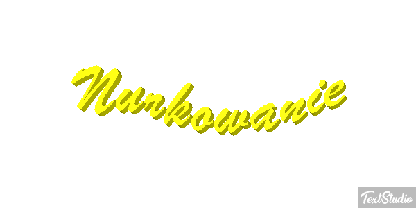 Nurkowanie Efekt tekstowy