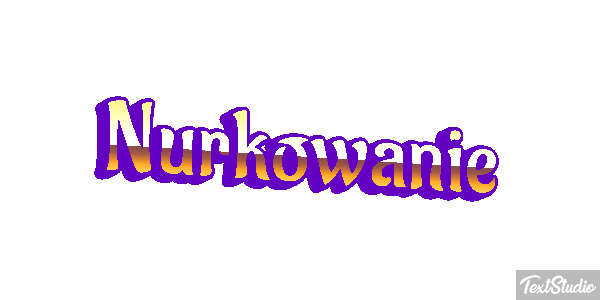 Nurkowanie Efekt tekstowy