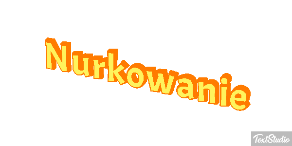 Nurkowanie Efekt tekstowy