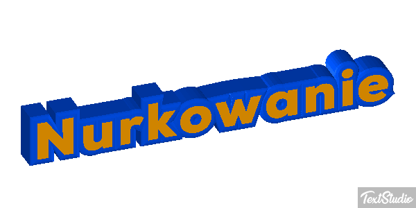Nurkowanie Efekt tekstowy