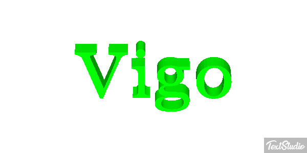 Vigo Efeito do texto