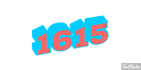 1615 Текстовый эффект
