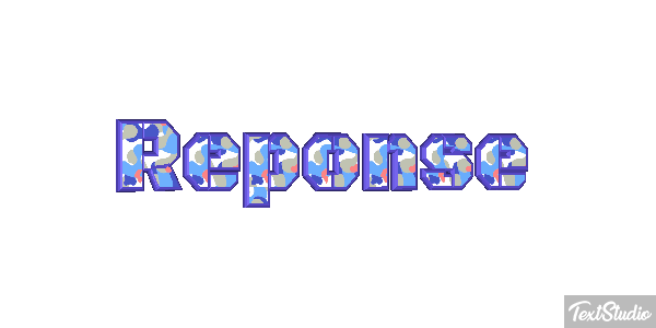 Réponse Text effect