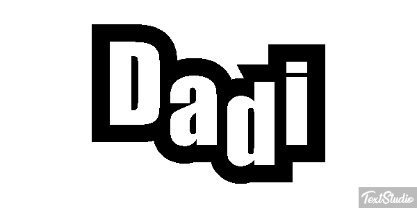 Dadi Text effect