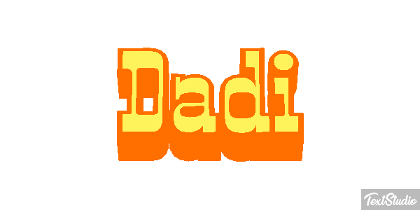Dadi Text effect
