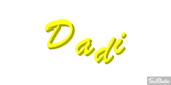 Dadi Text effect