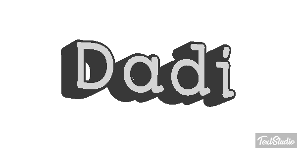 Dadi Text effect