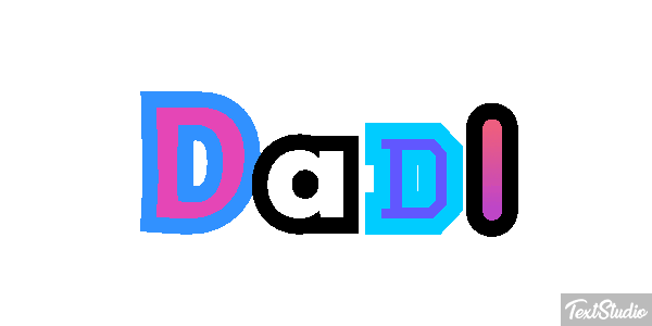 Dadi Text effect