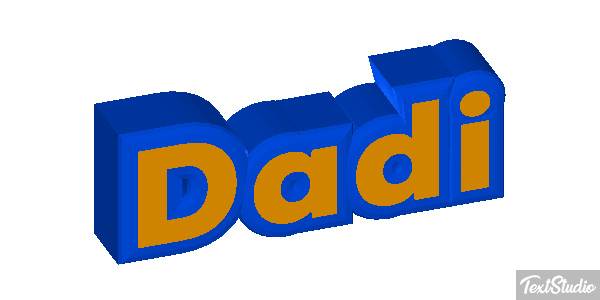 Dadi Text effect