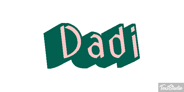 Dadi Text effect