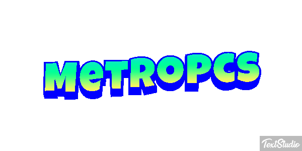 Metropcs Efekt tekstowy