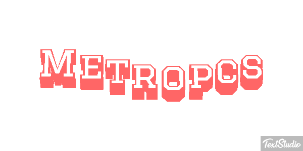 Metropcs Efekt tekstowy
