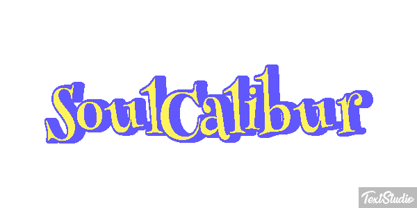 SoulCalibur Текстовый эффект