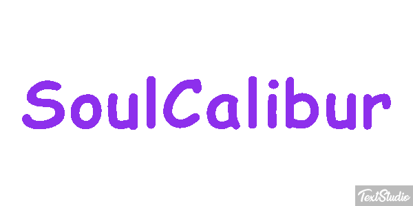 SoulCalibur Текстовый эффект