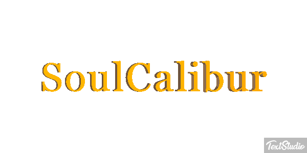 SoulCalibur Текстовый эффект