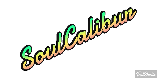 SoulCalibur Текстовый эффект