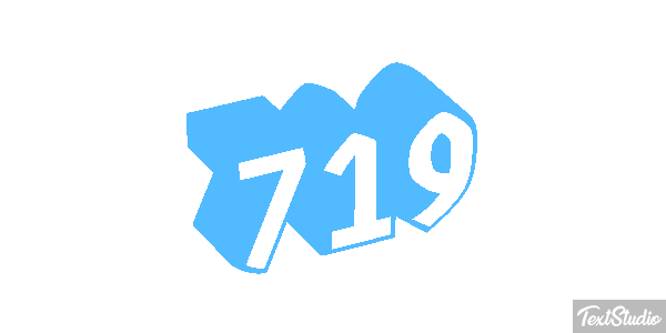 719 Text effect