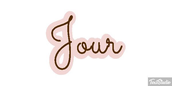 Jour Effet de texte