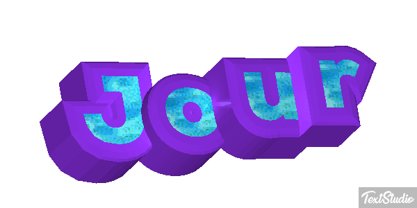 Jour Effet de texte