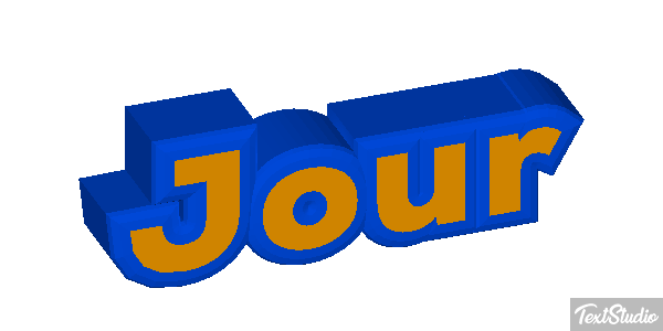 Jour Effet de texte