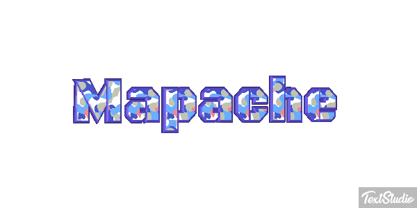 Mapache Texteffekt